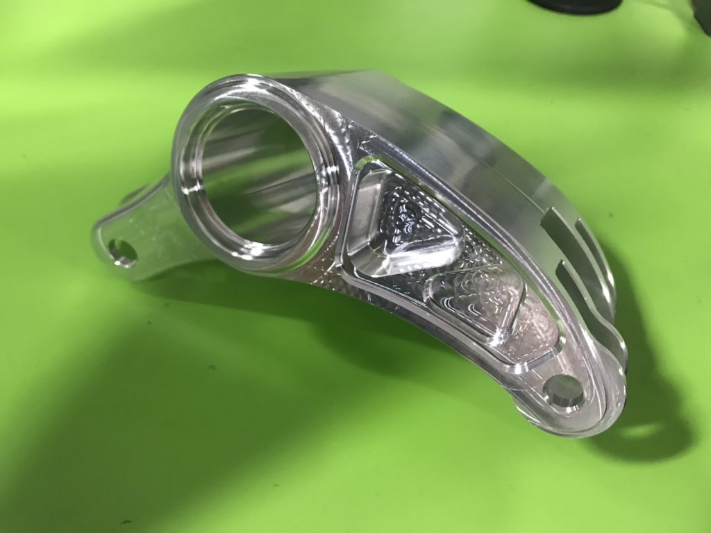 BritVic13's tweet photo. Programmed with @edgecam on an @OkumaAmerica M460-5AX. Probed with EDGECAM Inspect and G-code simulated with @NCSIMUL. @Hexagon_ps @HexagonMI https://t.co/JCtvx4prEe