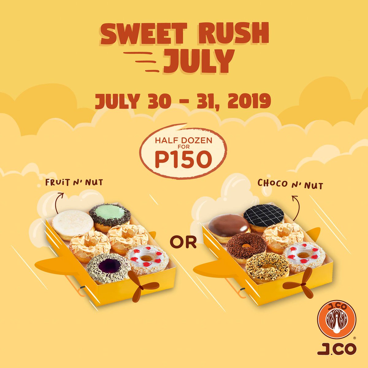 mrkdwnph's tweet photo. #JCOSweetRush Time! Half a dozen P150! @JcoPHtweets 

https://t.co/uuIvmkA57T

Visit https://t.co/FzrGFNpMWV for more deals. https://t.co/pwIdWXXmv7