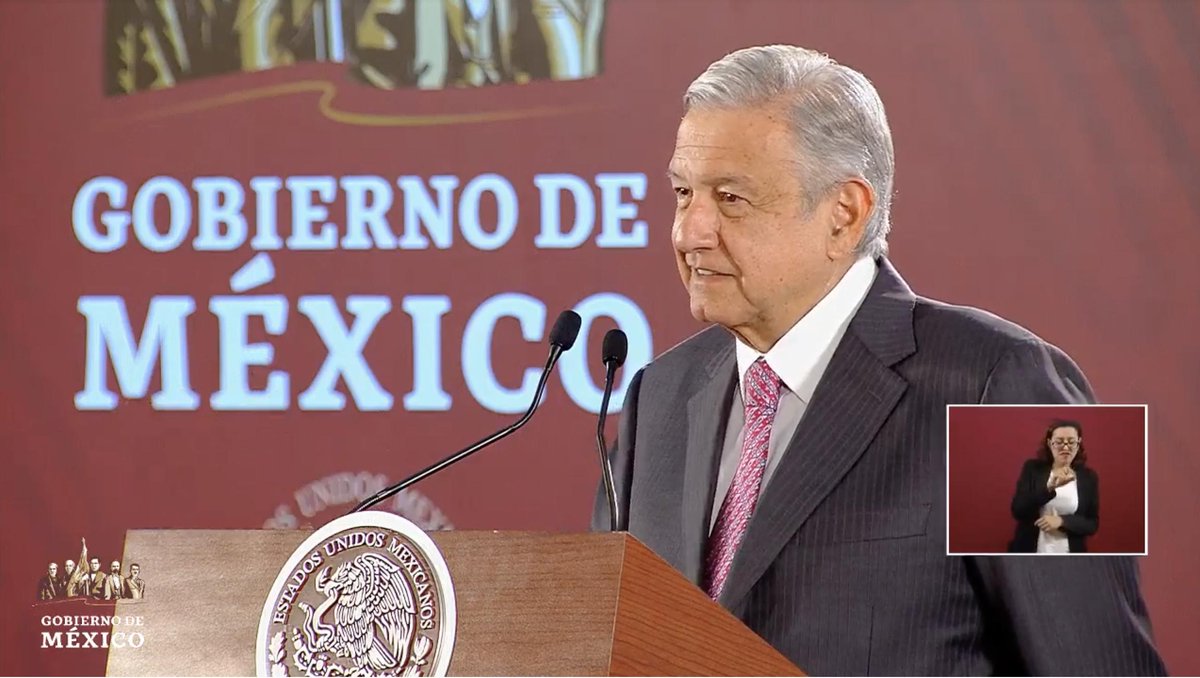 lopezdoriga's tweet photo. López Obrador asegura que sus adversarios políticos son la fuente de los rumores de salidas de integrantes de su gabinete:   

"Hay adversarios que están desconcertados, molestos, yo no sé por qué, si llevamos años actuando de la misma manera" 

EN VIVO https://t.co/2qbj8ZsqZP https://t.co/GrefvmDUpu