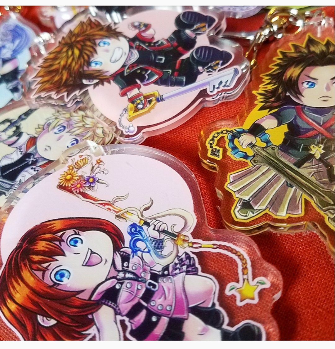 zabkazee's tweet photo. The last of the new merch for #mechacon2019! π
Find me Rusty Bee Productions at Table 308, left side of Artist Alley, towards the back next to a pillars! Hope that Iβll see a lot of you there at #mechacon this weekend~
#kingdomhearts #kh3 #kh #squareenix #rustybeeproductions https://t.co/ezbJGm9844