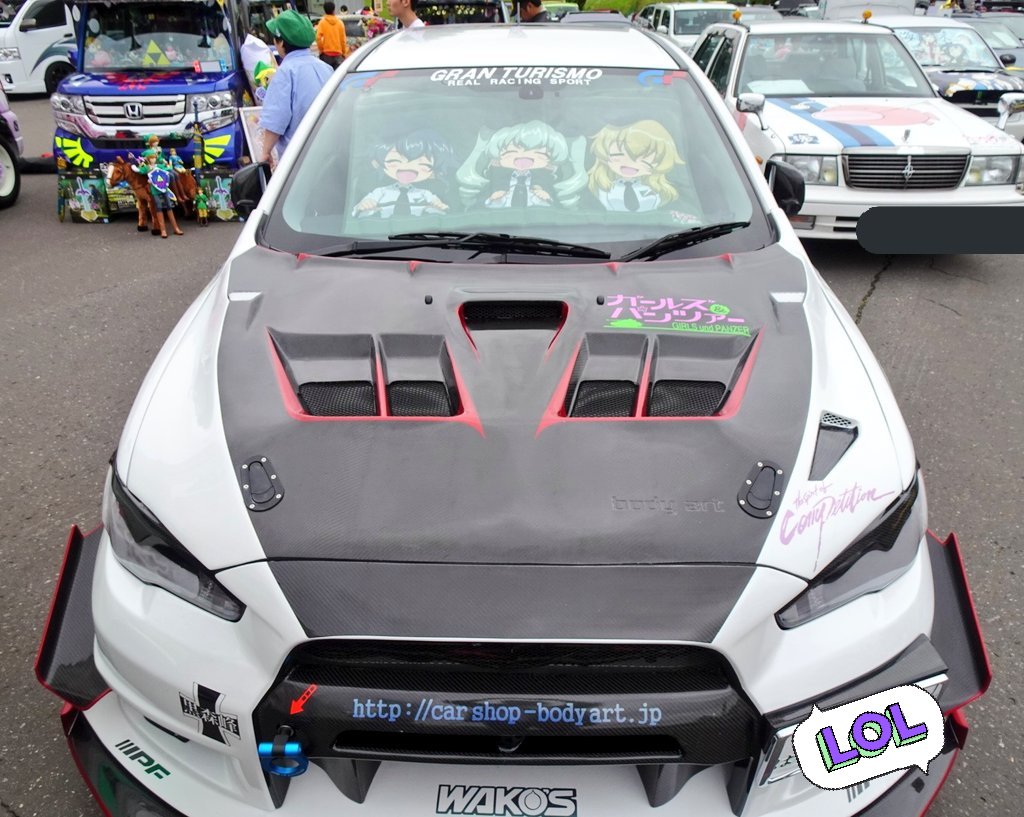 ゆるーくクルマと楽しもう Byハマックス インプレッサと言えば 永遠のライバル ランサーエボリューション インプvsランエボ 永遠の良きライバルですねえ いい時代だったなあ 遠い目 Tmaf19 Tmaf Tmaf痛車 痛車 ランエボ ランサー