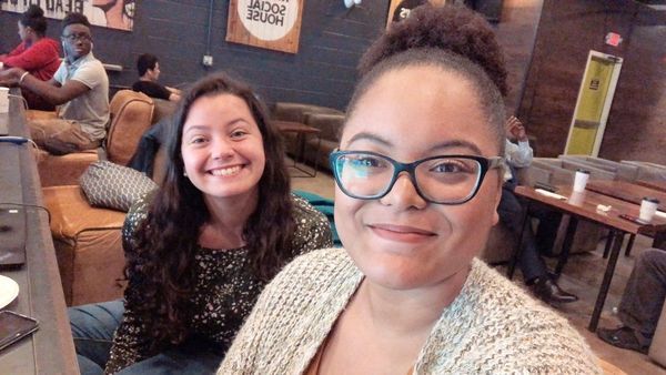 DCLadiesWork's tweet photo. We're going back to Kaldi's this upcoming Monday. Check meetup for open spots. Where do you wanna cowork next? Reply to this tweet with a location! #washingtondc #silverspringmd #dccreative https://t.co/5OwvROQ0LB