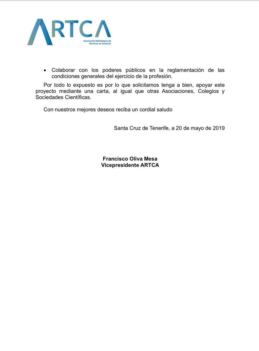 canaria_radiol's tweet photo. #TER #TSID #RAD #RADIOLOGIA #CANARIAS# #SERAM
La junta directiva de la Sociedad Canaria de Radiología le quiere dar la bienvenida a la Asociación Radiológica de Técnicos de Canarias (ARTCA) y a la vez hacernos partícipes de sus objetivos profesionales. https://t.co/ai8HI5VhXd