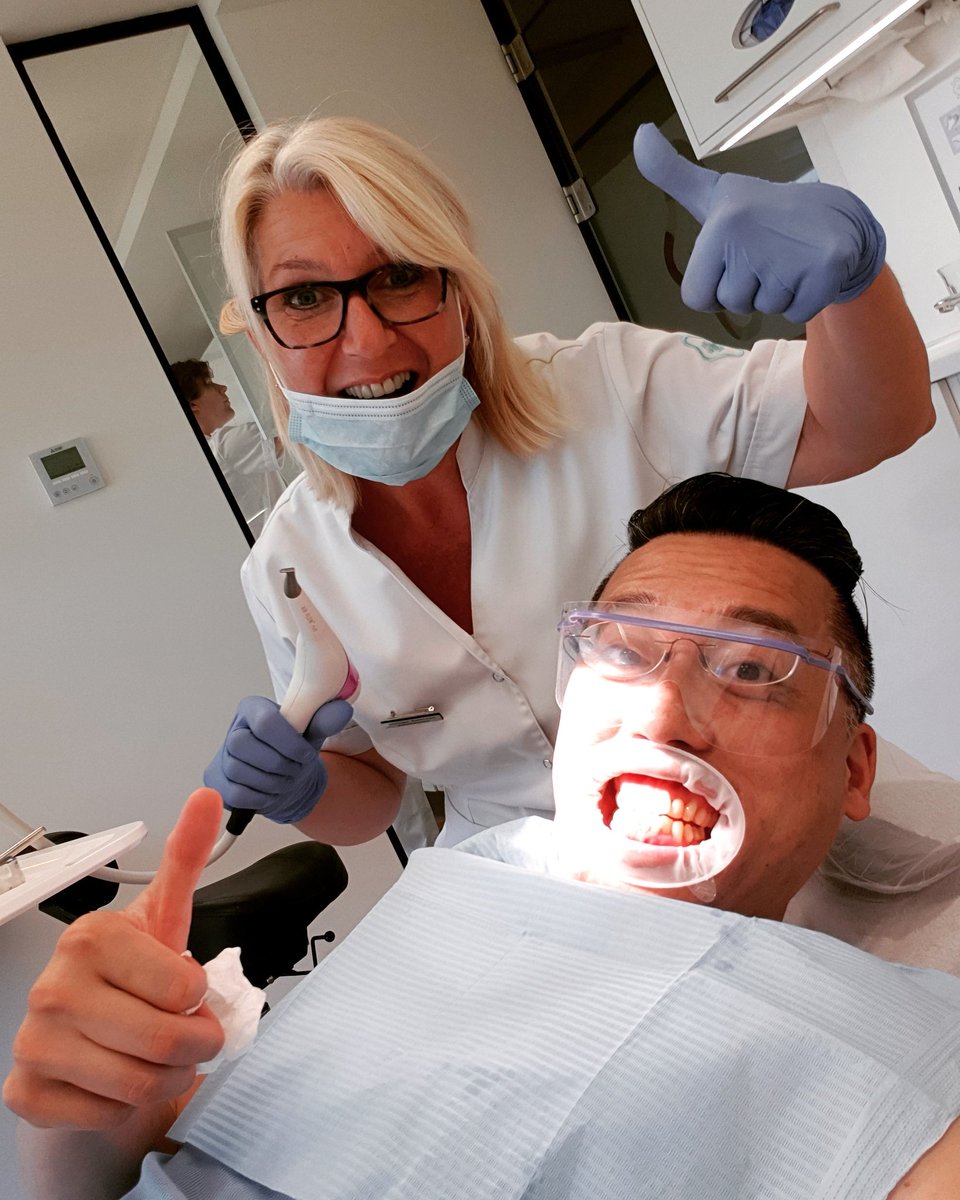 KokHwaLie's tweet image. Bij Monique!!! #wegowayback #tandarts #mondhygienist #dentist #dentalcare #dentalhealth #amsterdam #actor #actorslife #workingactor