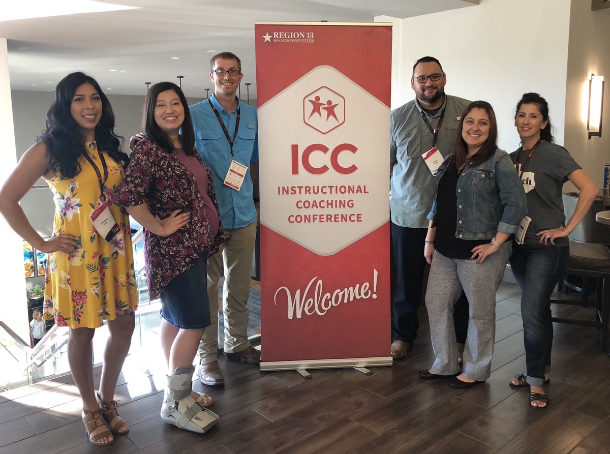 Middle School Math Coaches are wrapping up their learning at #ICCTX.