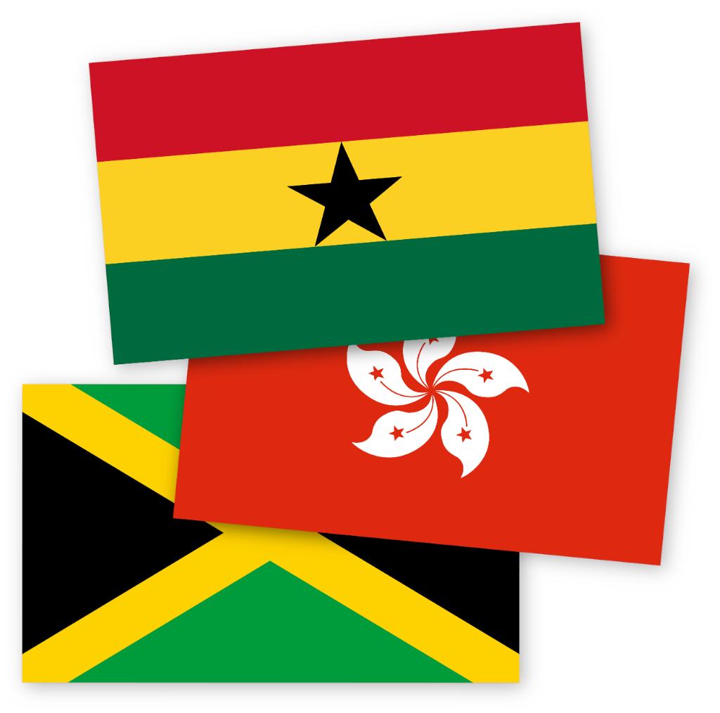 RoyalMail's tweet image. Ghana, Jamaica, and Hong Kong don’t use postcodes. #PostcodeIs60
