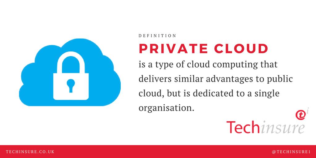 Techinsure1's tweet photo. What is a 'private cloud' in the world of cyber?
#cyberterm #techterm #cyberexplained https://t.co/iAnioywiXR