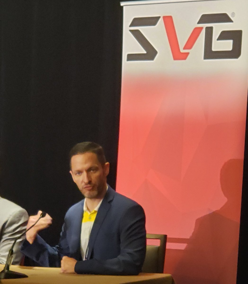RobSVG's tweet image. James Wilson @asperasoft weighs in on how the multiform revolution has changed sports content management workflows at #SVGscm