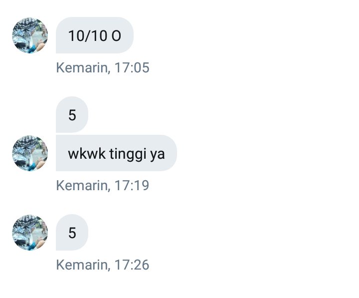 Mari ke Golongan Darah OBahkan ada golongan darah O yg sama dg gua yang ABngasih nilai 10 dan 5Aneh kah?wkwk