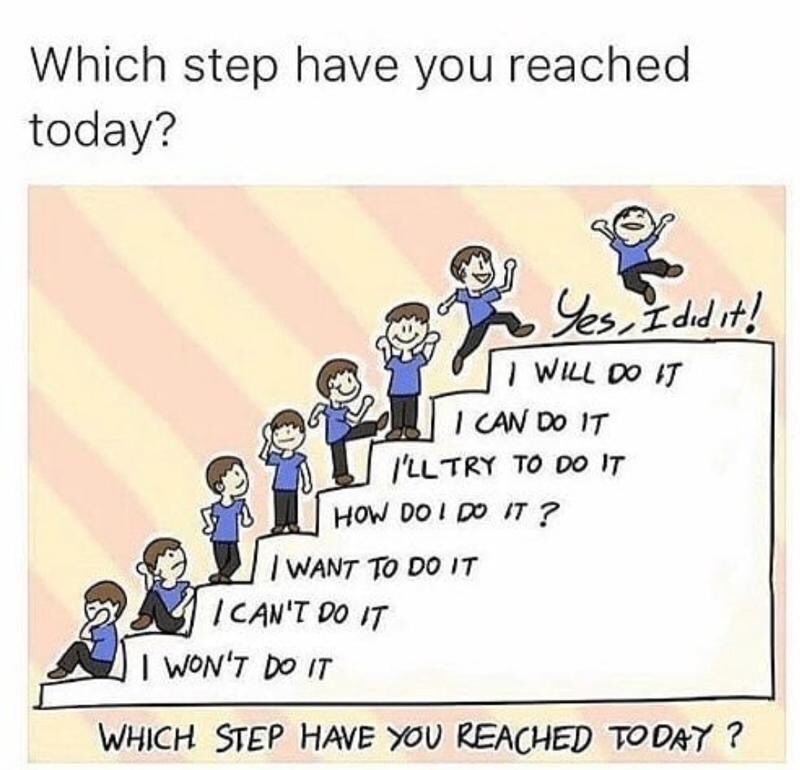 wadestanford's tweet image. Success happens when we begin. It happens when we take the first step. Success is possible when we continue to take step after step. What may look impossible is attainable when we continue to to take steps forward. #EduGladiators #leadupchat #LeadLAP #JoyfulLeaders #iaedchat
