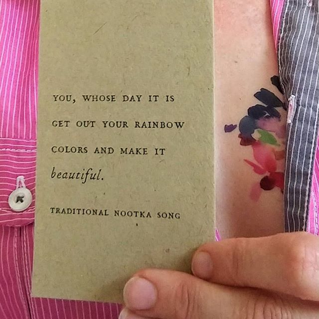 Pretty boob tattoo and encouraging words... perfectly timed gifts for a day that started by getting my surgery date. 
@emilymfullmer thank you for perking me up.

#cuckfancer #breastcancer #breasthealth #cancer gonna be a #survivor but #surgery first ift.tt/2JP9kFb