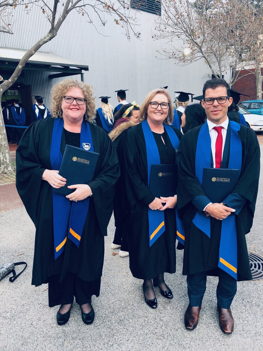 Great night with fellow CEWA colleagues Jacqui and Simöne celebrating our completion of the Grad Cert in Catholic Leadership at Notre Dame. #cewaleadership19