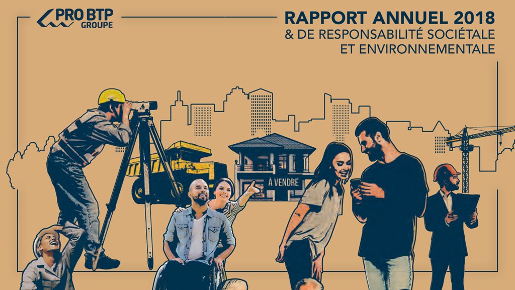 [#Publication] Découvrez le Rapport annuel et #RSE 2018 du groupe #PROBTP 👉 en ligne par ici bit.ly/2JYKodc