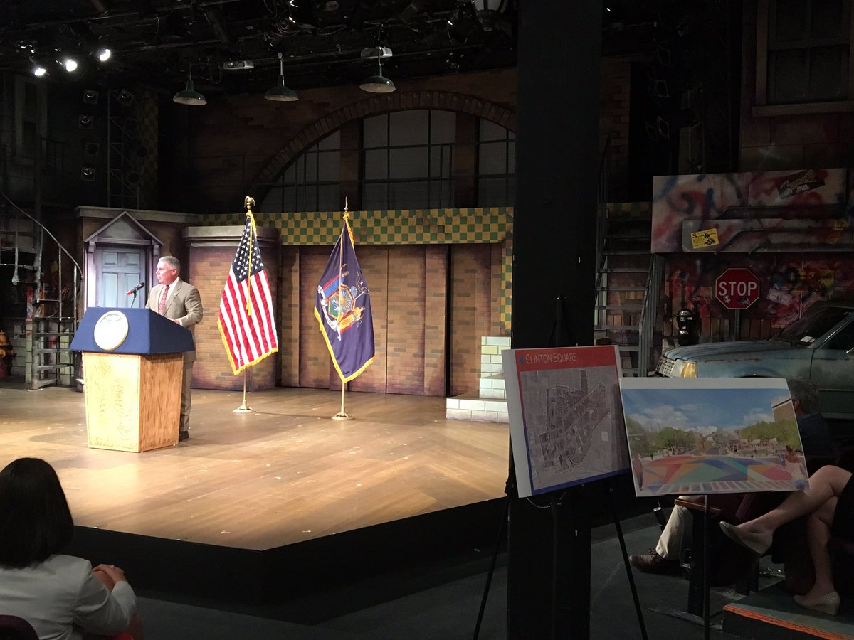 JRCJMU's tweet photo. As part of #ClintonSquare project a first stand alone @DeathWishCoffee shop, says @LtGovHochulNY
$10m Downtown Revitalization Initiative Project Funding. @WNYT https://t.co/caLwCt39XK