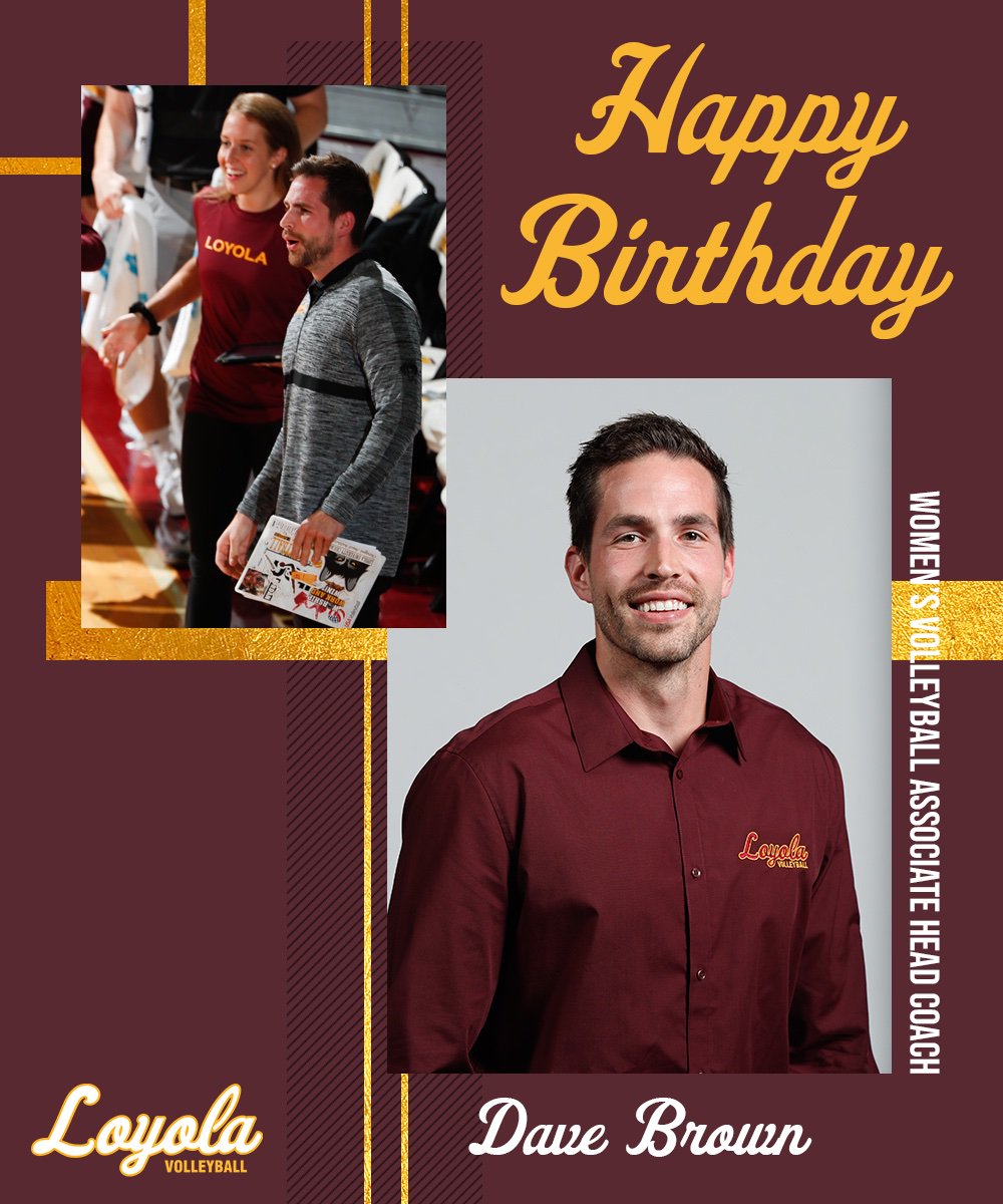 Help us wish a very Happy Birthday to our associate head coach, Dave Brown!  