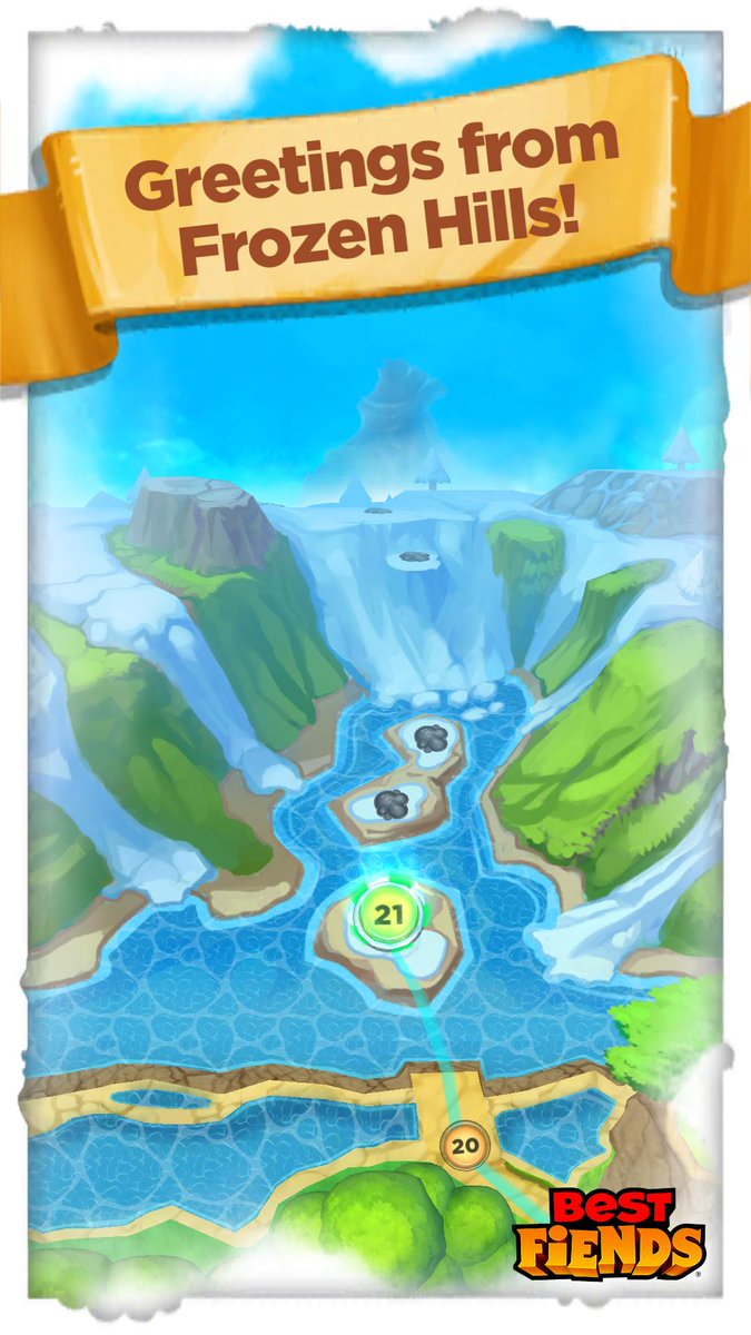 SosaBug's tweet photo. Gate Opened! Bring on the Frozen Hills in #BestFiends - Download FREE - https://t.co/kBVD7KscND via @bestfiends https://t.co/AWfXi9C2mb