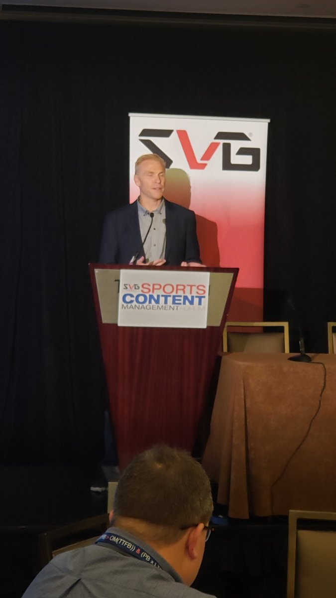 AndrewGabelSVG's tweet image. Eric Bassier kicks off SVG&apos;s Content Management Forum. Thank you to the title sponsor @QuantumCorp . Looking forward to a great day of panels and networking #SVGscm
