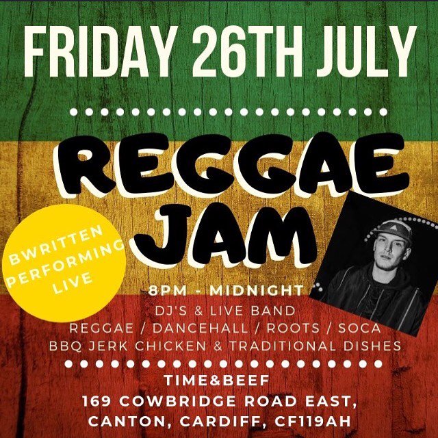 #Reggae lover?🇯🇲

On Friday from 8pm we’re hosting a ‘Reggae Jam’ with live performances, DJs &amp; traditional dishes.🍗
FREE Entry!

@realbwritten #cardiff #wales #music #live #food #drink #bar #restaurant #event #weekend #summer #friends #out