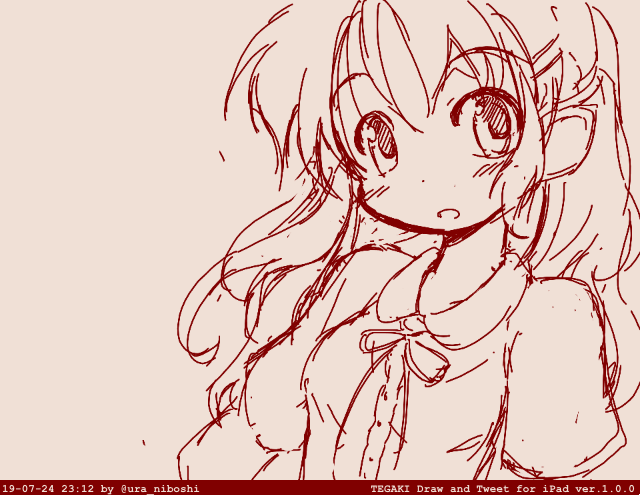 ラクガキ #tegaki_dt 