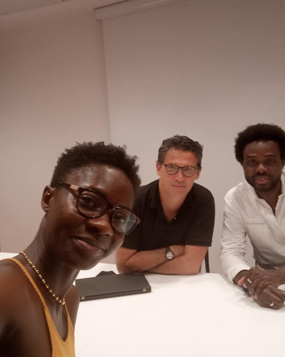 gaelle_wondje's tweet photo. Fin de séjour en cours de téléchargement...
Merci à Habib Achour ( responsable du développement international Afrique et
Moyen Orient de la #SACEM ) et Akotchayé Okio ( responsable du développement international pour l'Afrique à la #SACEM)
#AMOUR_PAIX_ET_GRATITUDE
#ENING https://t.co/9SwXbCfqNc