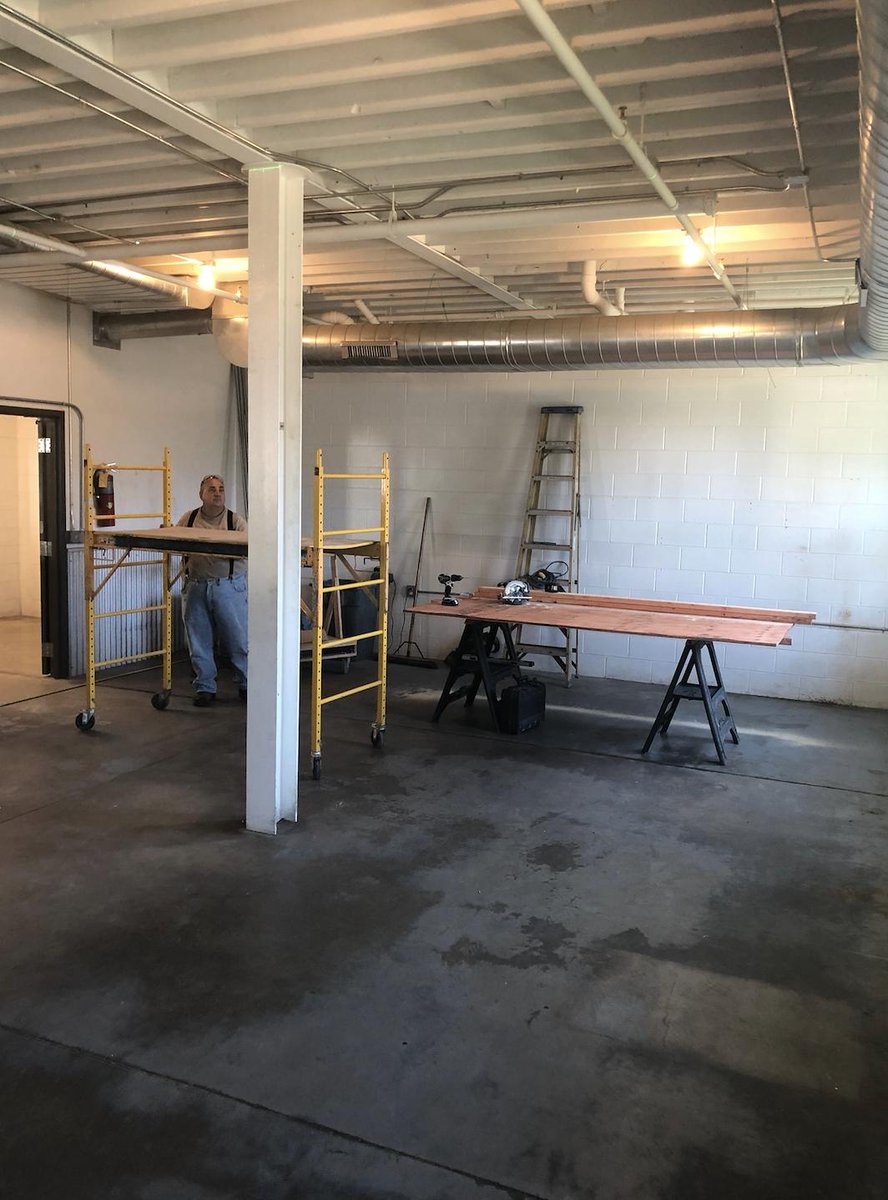 JasH_ALMidwest's tweet photo. @AccionLabs Midwest coming along nicely! Walls and electrical to be put in this week. Getting closer! #AccionLabsMidwestHQ #midwesttech #OfficeSpace https://t.co/CmOYt6gwXB