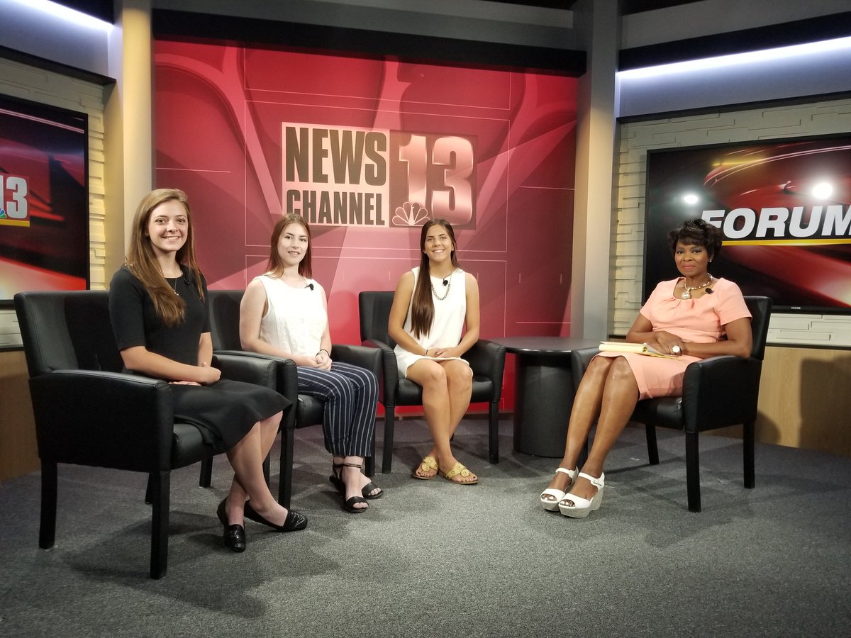 UAlbanyNews's tweet photo. Our 3 @UAlbanyDAES students who recently returned from an 11-day research expedition at the Greenland Ice Pack shared their experience w/ @WNYT's @IamEhouston today. Their segment airs 8/11 on #Forum13. #UAlbanyDiscovers https://t.co/tOOd0kJrvA