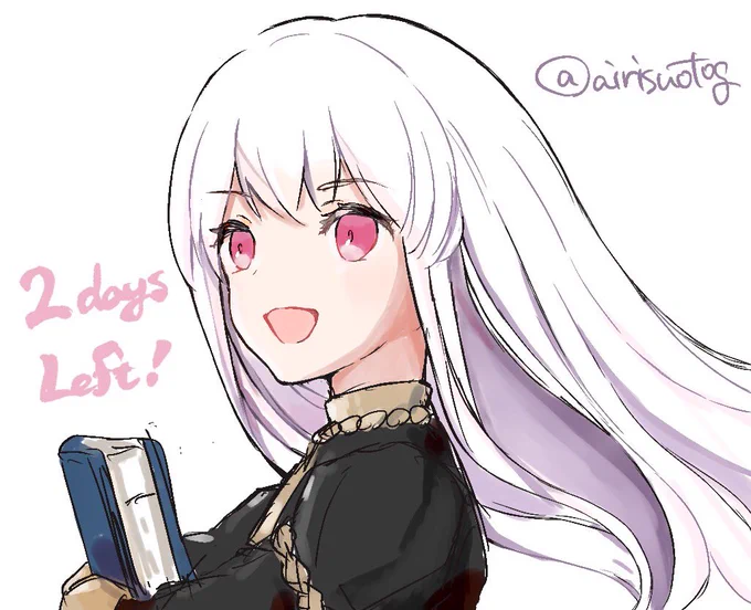 #fe版深夜の真剣お絵描き60分一本勝負 
一番気になってるリシテアちゃん 