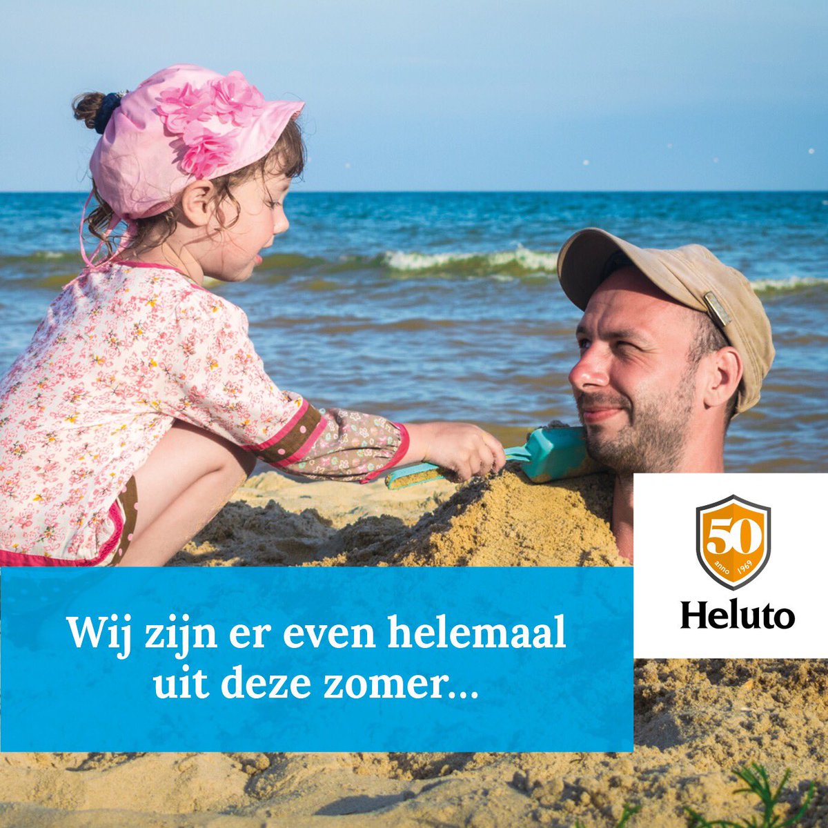 Heluto's tweet photo. Vakantie! Een paar weken lekker niksen of juist heel actief zijn. De tijd aan jezelf hebben. De tijd voor anderen hebben. Wij gaan heerlijk genieten van 29 juli tot en met 23 augustus. Wij wensen iedereen een fijne tijd toe! #Heluto #zomervakantie #bouwvak #eveneruit #genieten https://t.co/Clao5rmroC