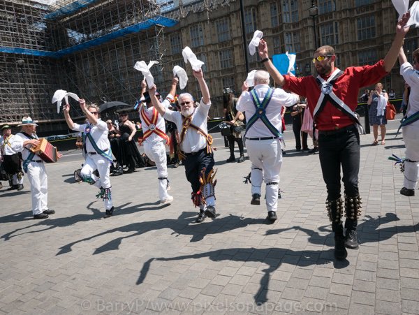 May Day Rebellion....Tuesday 23rd July 2019 <a href="/BrightonMorris/">Brighton Morris</a>' third representative, (if I include myself), along with <a href="/westrefelda/">Westrefelda</a> 's <a href="/ClausentumM/">Clausentum Morris</a> 's , &amp; @LongManMM 's