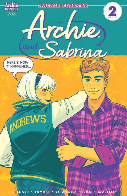 Happy #NewComicBookDay! Out today is Archie #706 by Nick Spencer, @marikotamaki, @princess_jem4, Jack Morelli, and colored by me! Hope you pick it up at your local comic shop! 