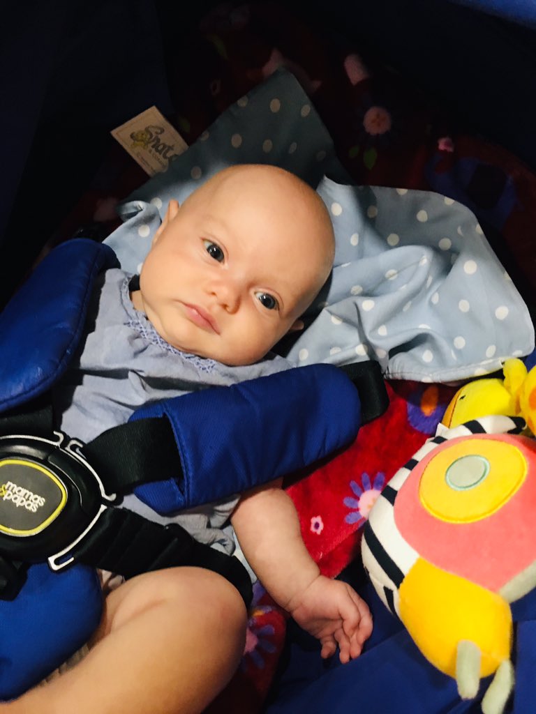 BethFooSheldon's tweet photo. Biggest #workingmum challenge to date. A grumpy hot early teething 13 wks Foolet is about to be taken in to a 3 hour meet with 12 #producerhub partner orgs @DerbyTheatre . Really donโt want to miss this meet for @maisonfoo wish me luck!! Indie theatre coโs donโt run themselves! https://t.co/Bx4LKG1mTy