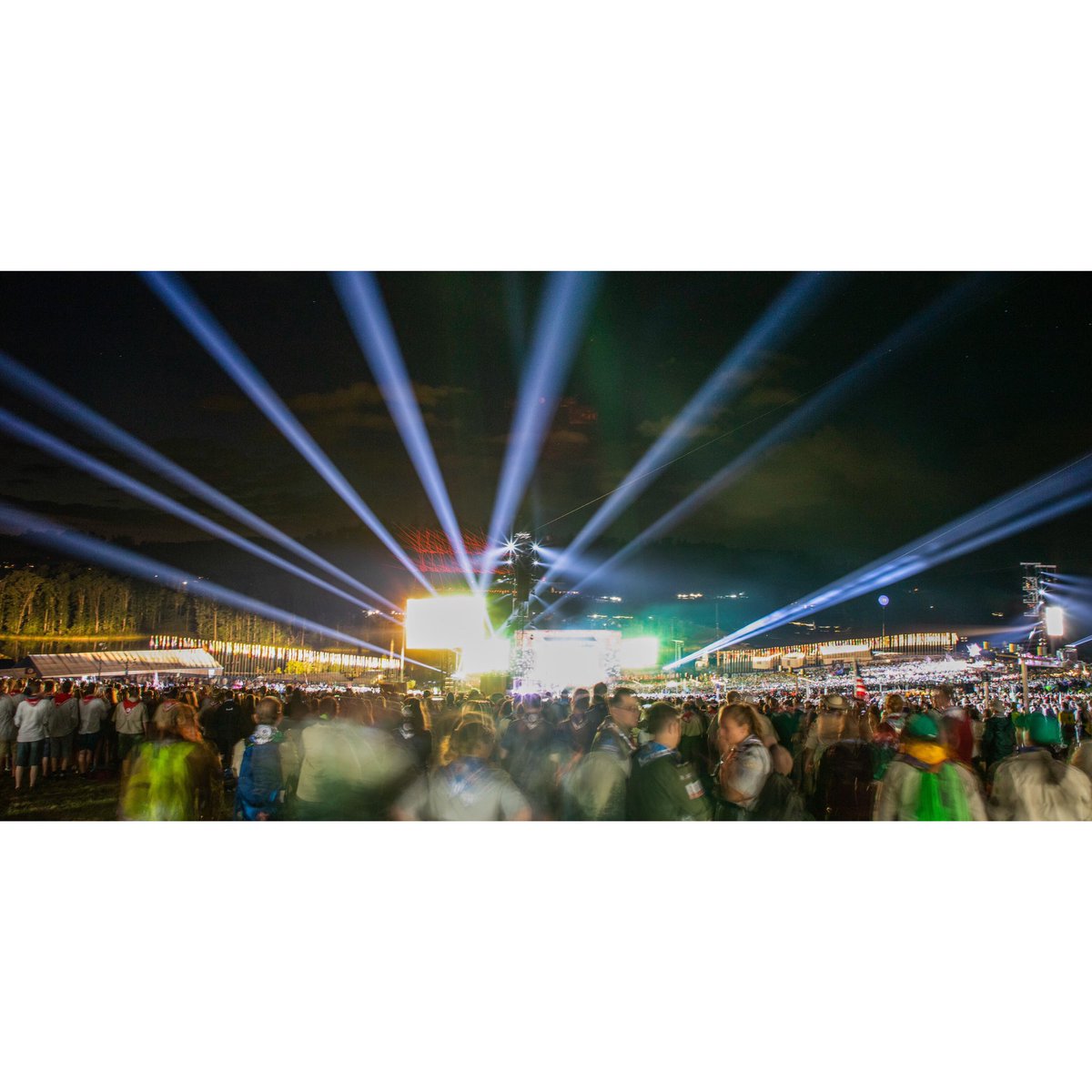 BechtelSummit's tweet photo. What did you all think of that opening show last night?!
#summitbechtelreserve #10000acresoffun #scouting #scoutsbsa #venturing #exploring #weownadventure #beascout #scoutmein #wsj2019 #scoutjamboree https://t.co/jx75hW0BhC