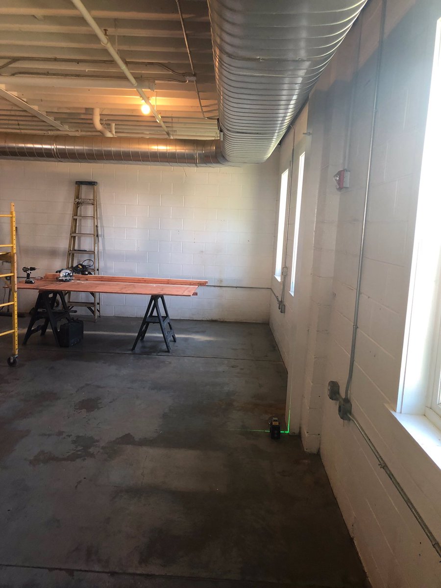 JasH_ALMidwest's tweet photo. @AccionLabs Midwest coming along nicely! Walls and electrical to be put in this week. Getting closer! #AccionLabsMidwestHQ #midwesttech #OfficeSpace https://t.co/eiWXRkyWI8