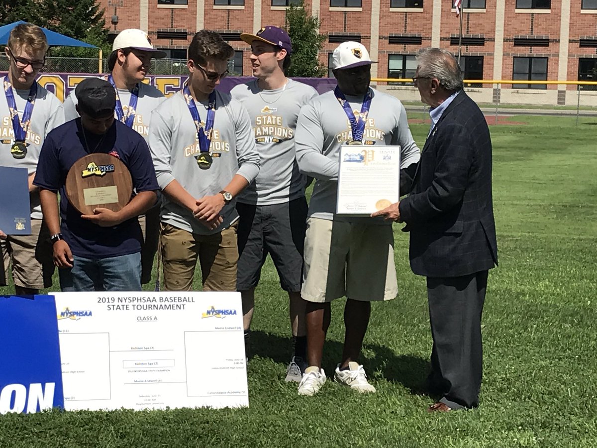 B'Spa Athletics (@b_spa_athletics) on Twitter photo Our NY State 2019 champion baseball team being honored by Senator Jim Tedisco and Assemblywoman Mary Beth Walsh on the diamond! <a href="/VBspa_Baseball/">Scotties Baseball</a> <a href="/MBWalsh112/">Mary Beth Walsh</a> <a href="/JamesTedisco/">Senator Jim Tedisco</a> <a href="/NYSPHSAA/">NYSPHSAA</a> Our NY State 2019 champion baseball team being honored by Senator Jim Tedisco and Assemblywoman Mary Beth Walsh on the diamond! <a href="/VBspa_Baseball/">Scotties Baseball</a> <a href="/MBWalsh112/">Mary Beth Walsh</a> <a href="/JamesTedisco/">Senator Jim Tedisco</a> <a href="/NYSPHSAA/">NYSPHSAA</a>