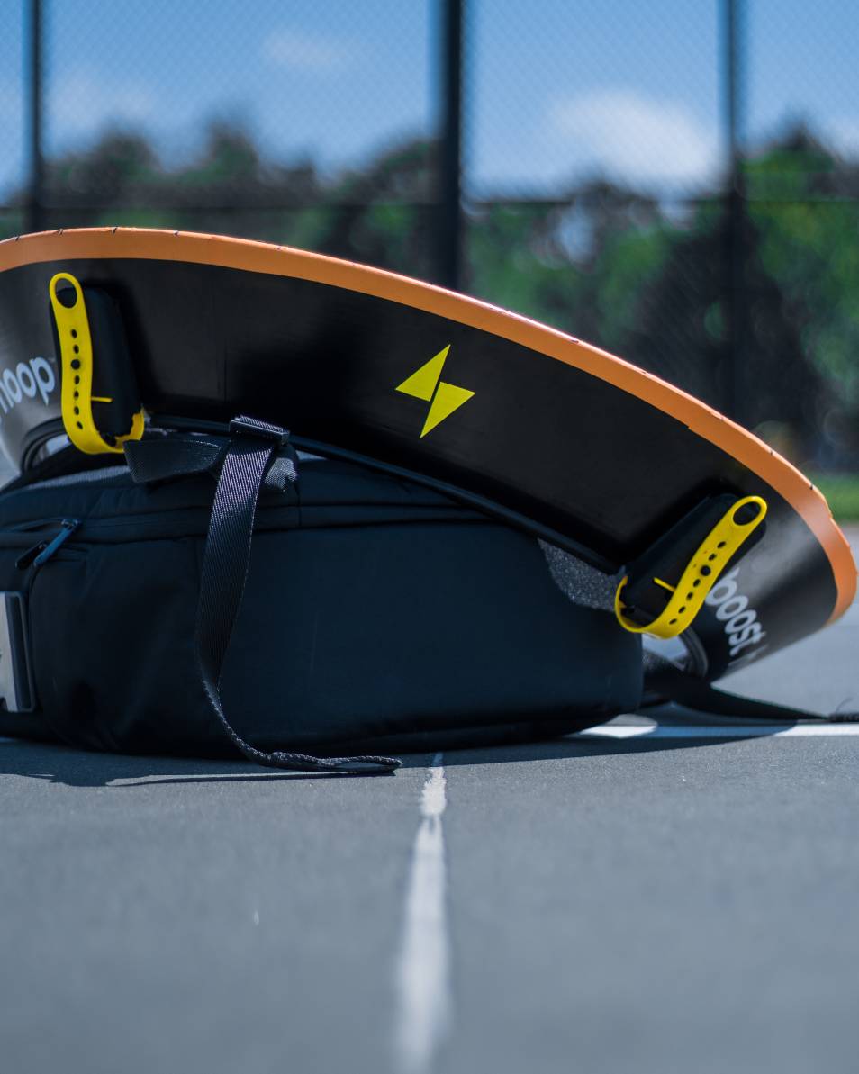 Take it anywhere! The boost hoop takes less than 5 minutes to set up!