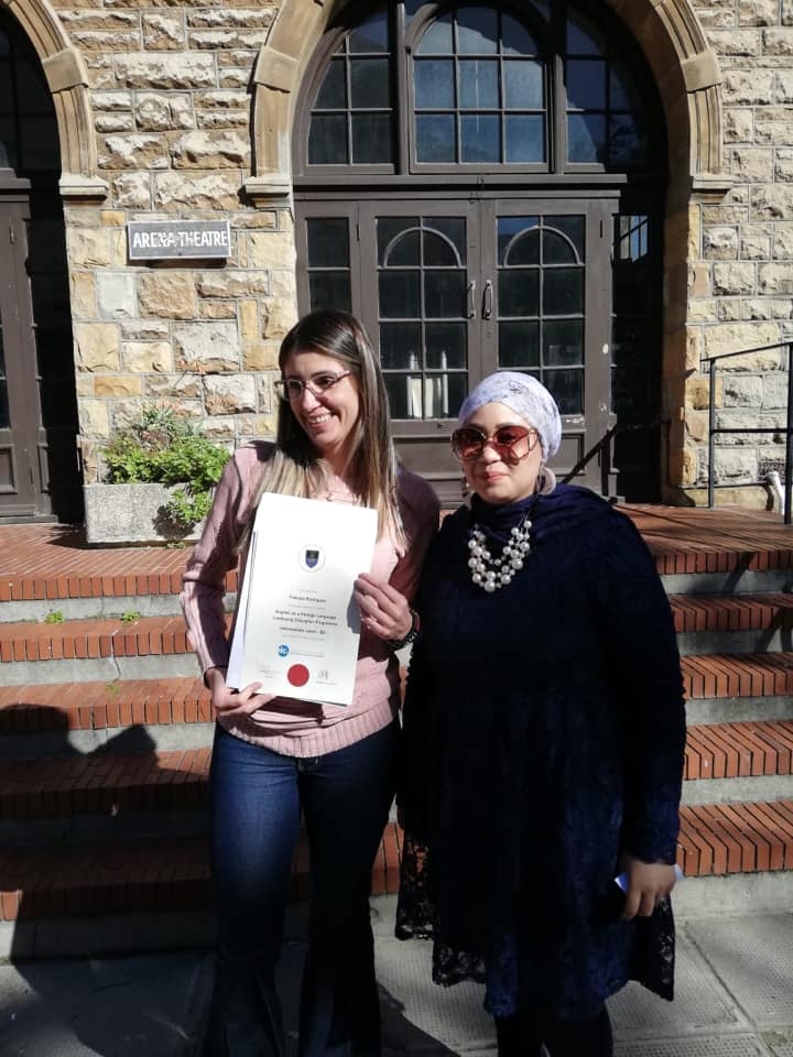 UCT_ELC's tweet photo. More #UCTgraduation photos! Here with Teachers Janine and Qudsiyyah! https://t.co/PocDeZVPpF