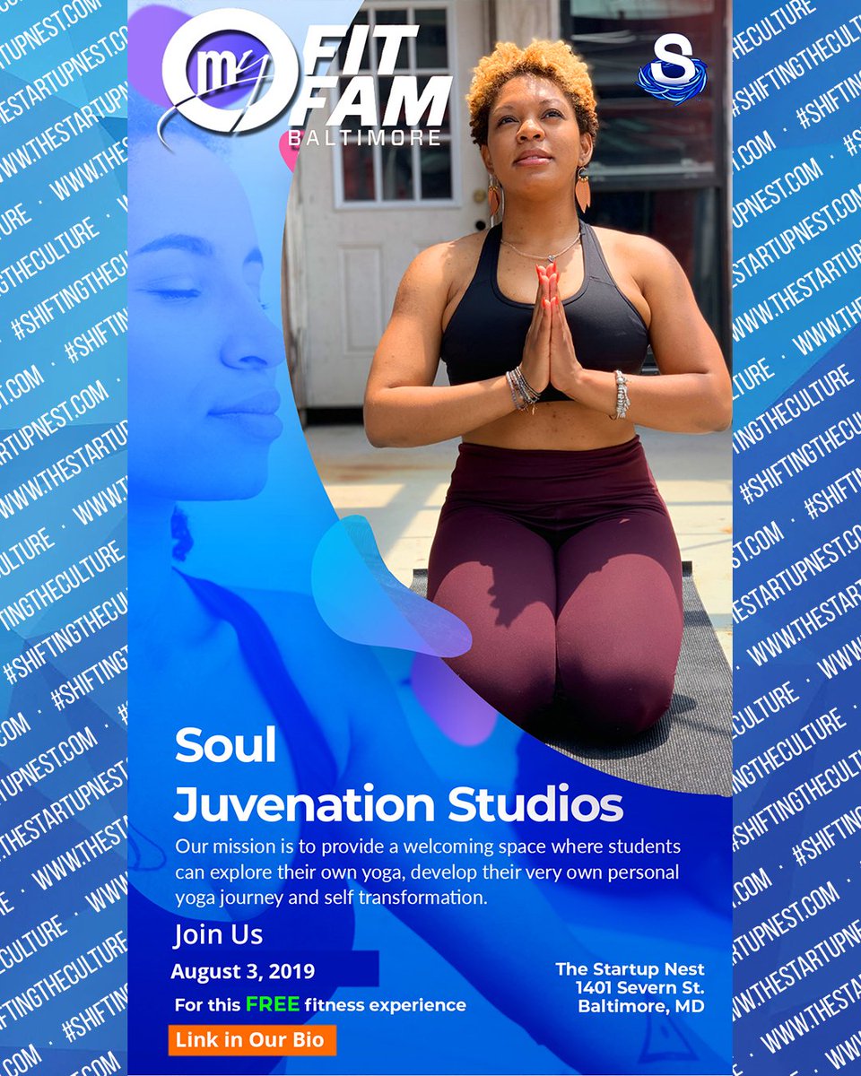 Join us August 3 for #MYFitFamBalitmore! A FREE interactive fitness experience, My FitFam #Baltimore offers an #inclusive environment for Baltimore area residents (of all ages) to start and continue their #health journey.  Doors open at 10 a.m. RSVP: bit.ly/MYFitFamAugust