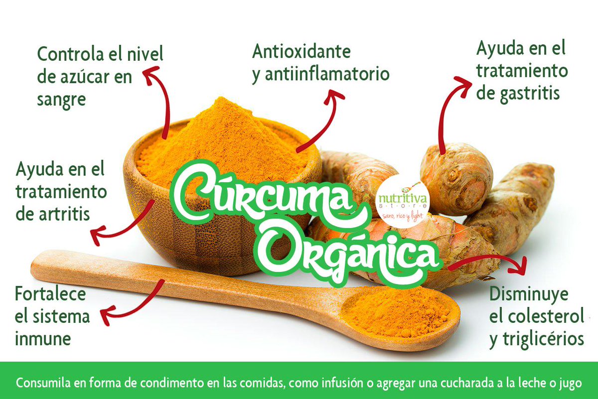 NutritivaStore's tweet photo. Aprovechá los beneficios de la #curcumaenpolvo para combatir la diabetes, cuidar tu peso y ayudar al sistema inmunológico 👌 También es un poderoso antiinflamatorio 🙌Para más info contactanos al (0982) 555 148
.
.
#Nutritivatecuida https://t.co/4C9yPdrxZr