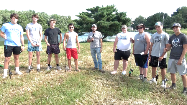 Channel1450com's tweet image. We head out to Virden for the first time in a minute for another Fishing Frenzy to see what the North Mac Panthers can catch! This one went down to the wire, and featured some clutch fishing (VIDEO) channel1450.com/2019/07/24/fis…