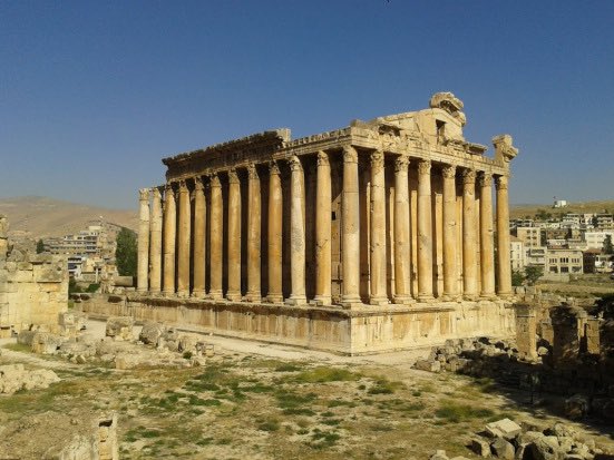 This is the Trilithon at Baalbek. Three gigantic stones that make up the wall of what I believe is called the Temple of Jupiter. Baalbek is a mystery because we do have clearly Roman architecture built on top of these sites.