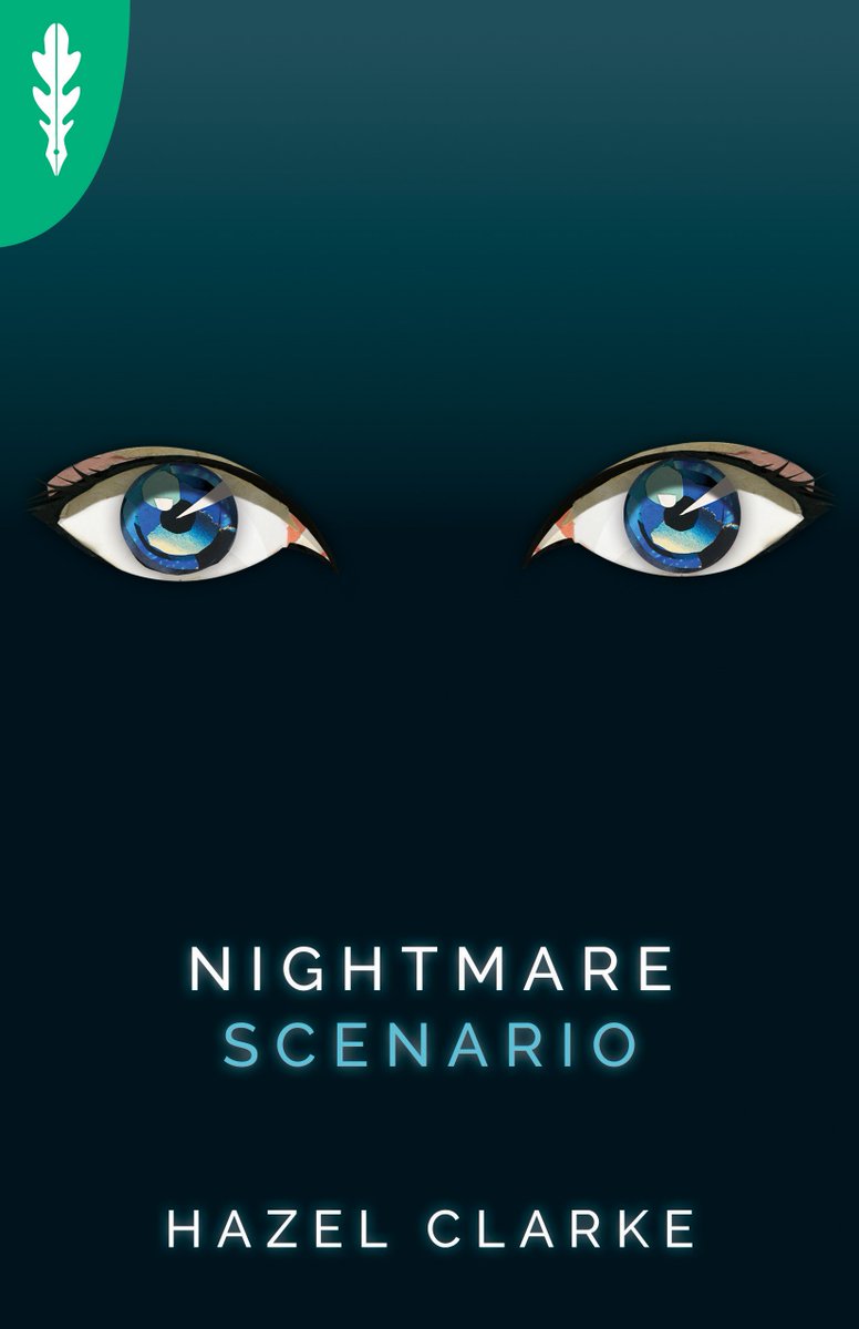 We LOVE the eyes on the book cover of Hazel Clarke’s #NightmareScenario. These beautiful eyes are the work of artist <a href="/paper_hawk/">Laura Tallon</a> who tells us exactly how she made them at saladpages.com/news. 

#bookillustration #design #youngauthors #bookcover #books  #writersinspiration