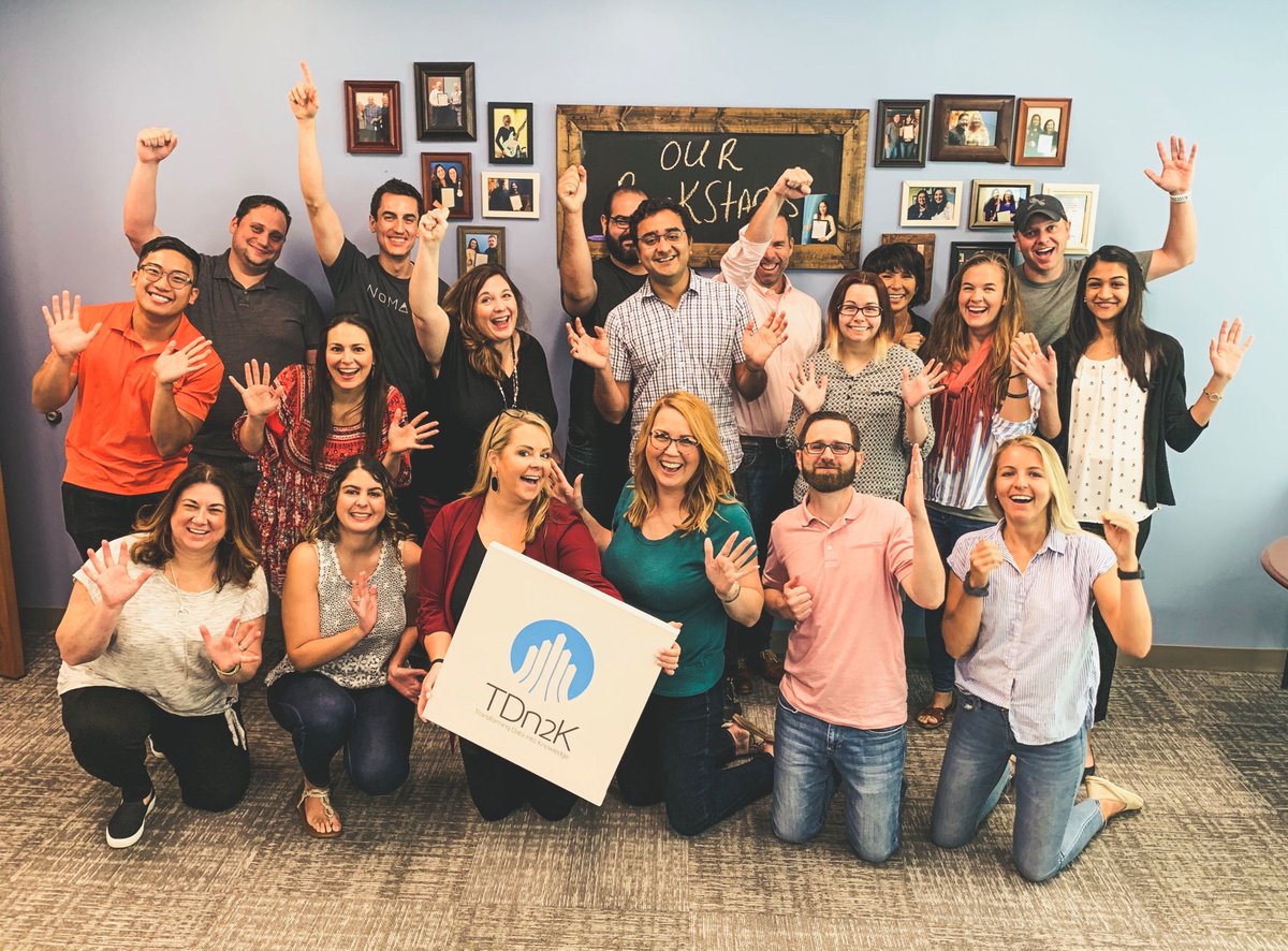 TexiCaliGal's tweet image. We've been named one of the 2019 Best Places to Work from the Dallas Business Journal! @DBJEvents #DFWworks @TDn2K #DreamTeam