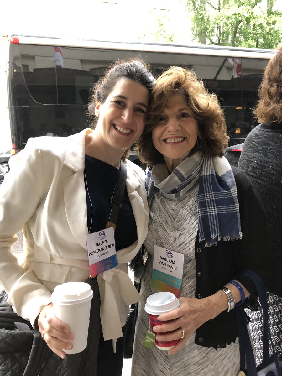 Proud to storm the Hill with my mom yesterday to fight to restore research funds for lung cancer, the leading cancer killer of men and women. This disease is increasingly targeting women and never smokers and needs our attention and research $. #SaveHerLungs @GO2Foundation