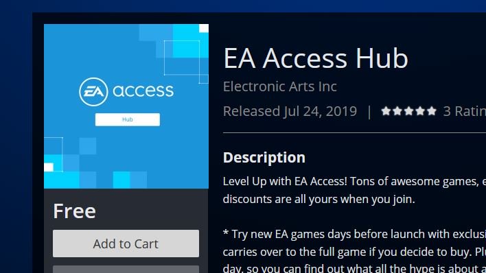 ea access cheap ps4