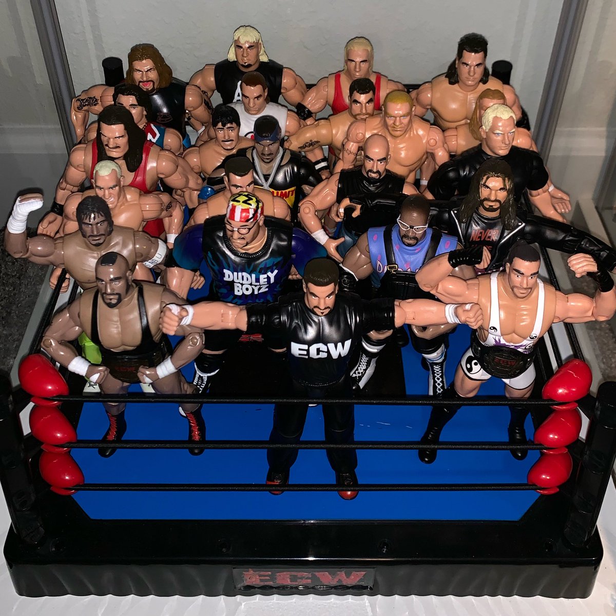 ecw wrestling figures