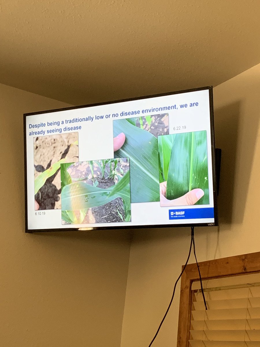 ShaneBurkhart6's tweet photo. Thanks to BASF for the fungicide training with our crew!  @BASFAgro @CHSAgronomy #basftweets #sunsouttasselsout https://t.co/7ulHKt4WJ5