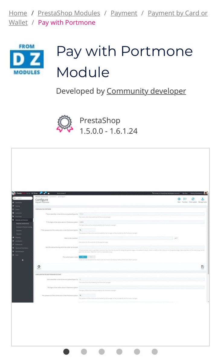 Support__PS's tweet image. #PrestaShop Pay with Portmone Module addons.prestashop.com/en/payment-car…