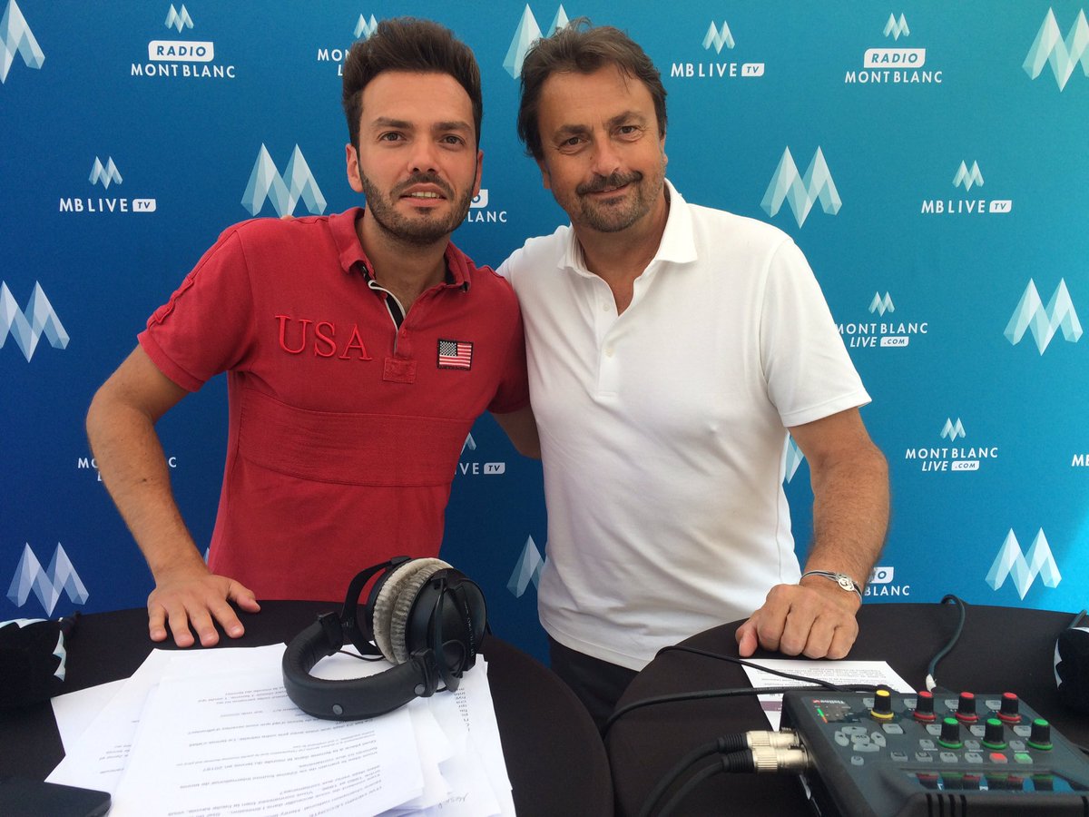 RadioMontBlanc's tweet photo. [#RMBlive]
@henrileconteoff parrain de l’@OpenContamines en direct pour notre émission spéciale depuis @les_contamines pour #FemmesAuSommet https://t.co/3kbMFkdkuG
