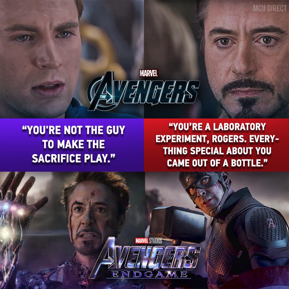 MCU_Direct's tweet photo. Proving each other wrong... #AvengersEndgame https://t.co/nSKCnRDe2q