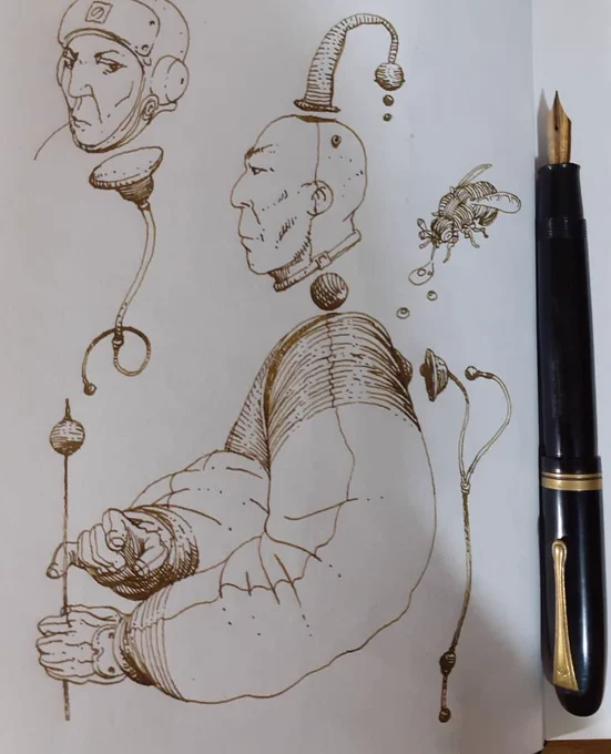 Doodling woth a Japanese vintage 